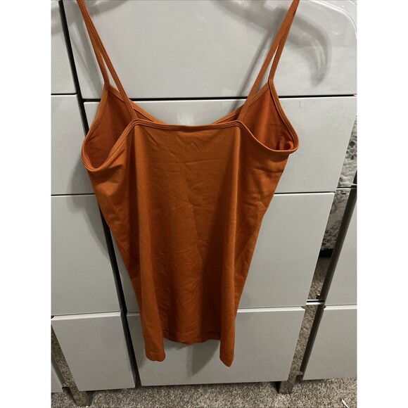 Yahada Cami Tank Top Burnt Orange Size OS - Picture 3 of 4